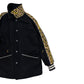 Solid Piping Car Coat