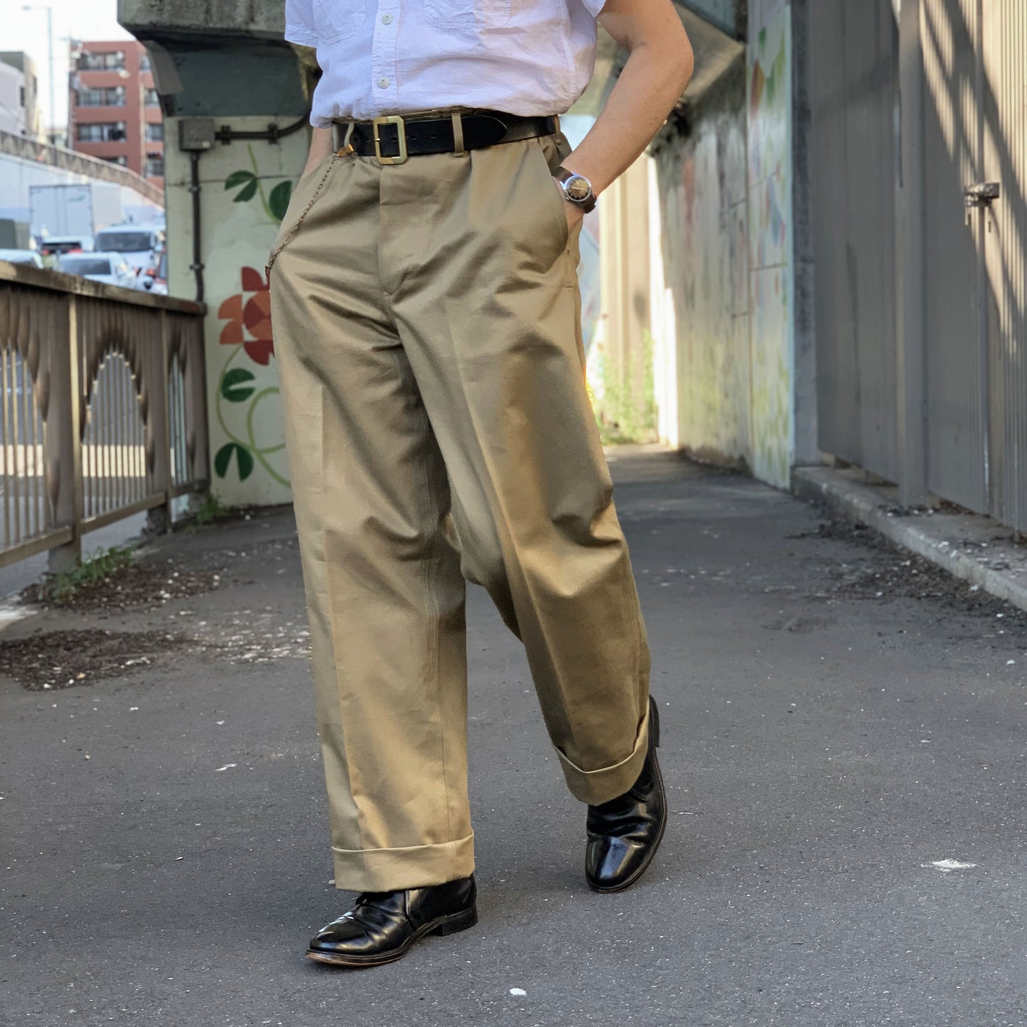 41 Khaki type Trousers