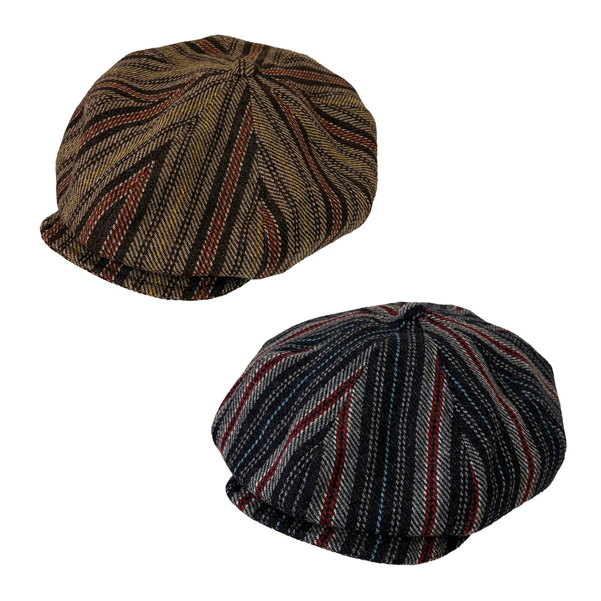 Wool Stripe Casquette