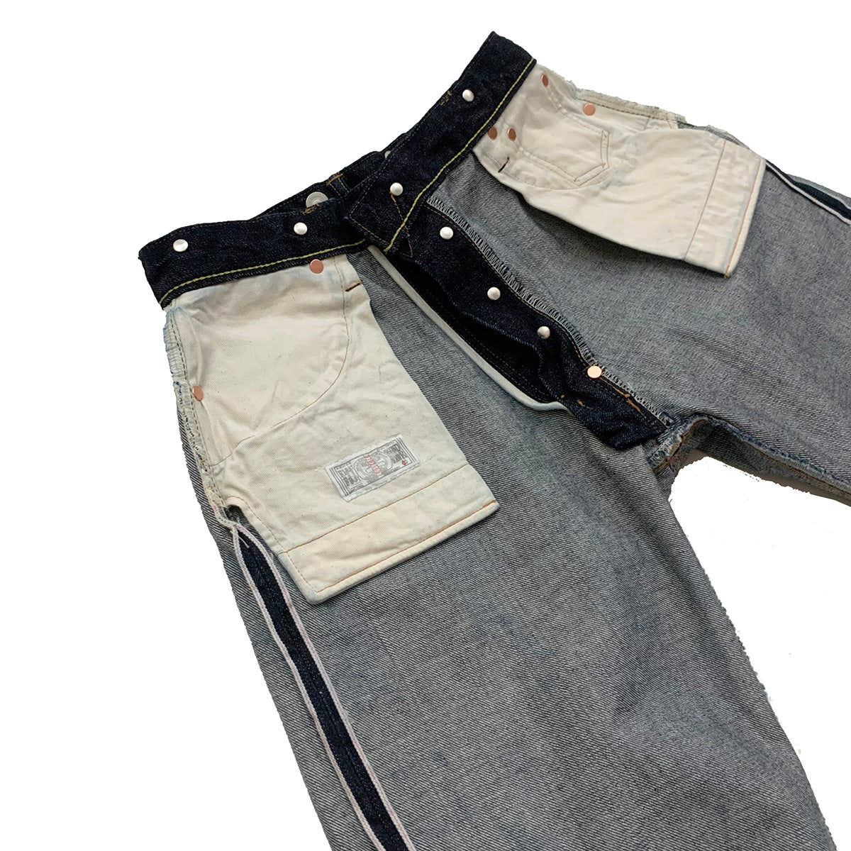 Jean Engineering Denim Overalls「Loose Fit Model」