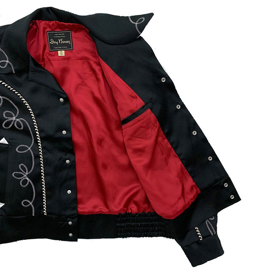 Western Style Satin Jacket