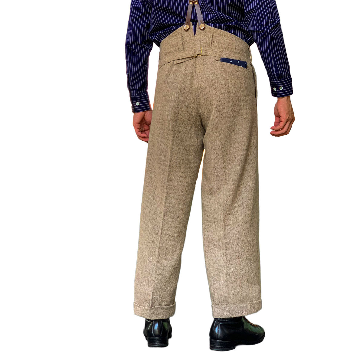 Tweed High Back  Work Trousers