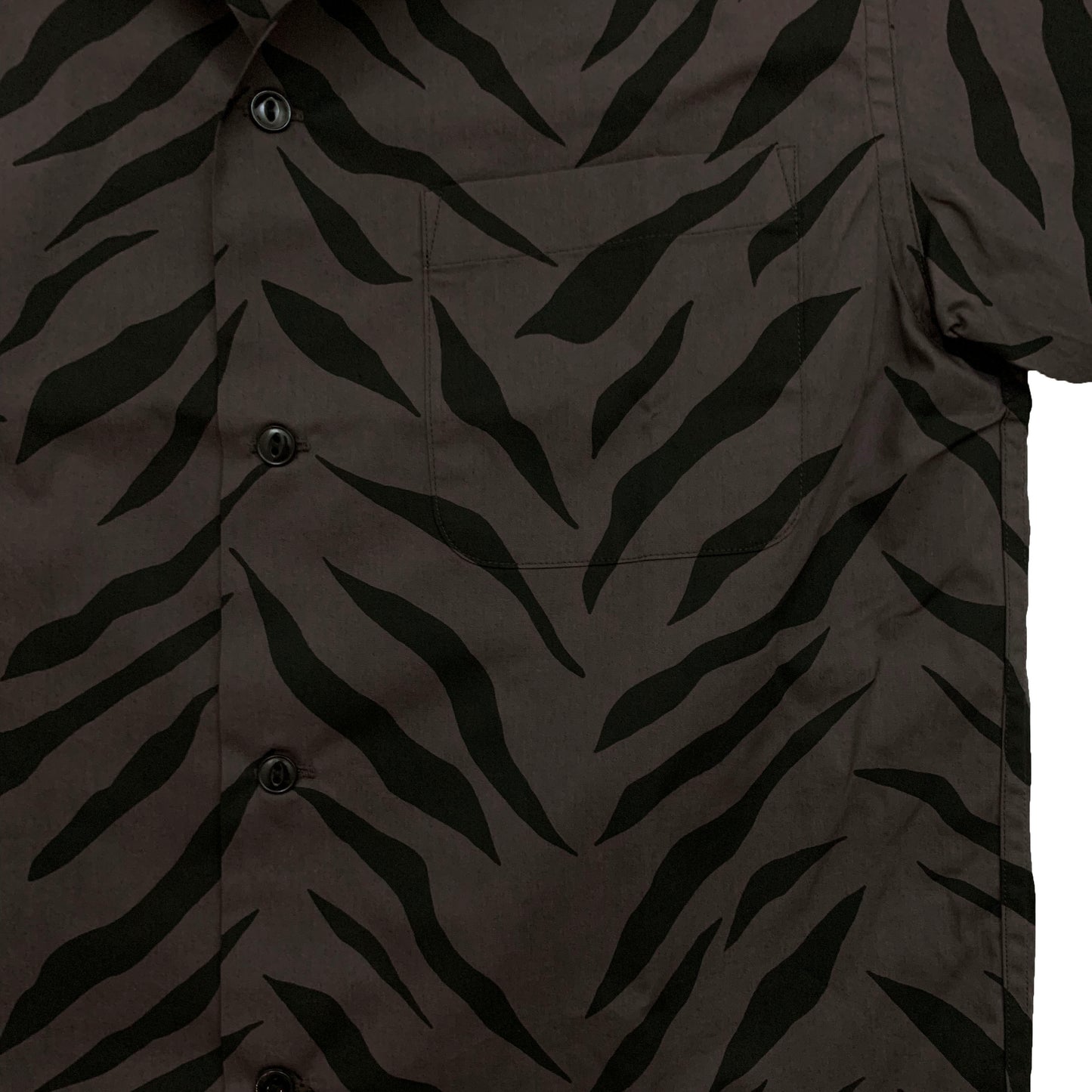 S/S Print Open Shirt“ZEBRA”