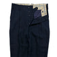 Hand Stitched Linen Two Tuck Trousers