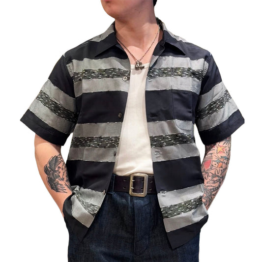 S/S Yarn Dyed Open Shirt “BERMA”