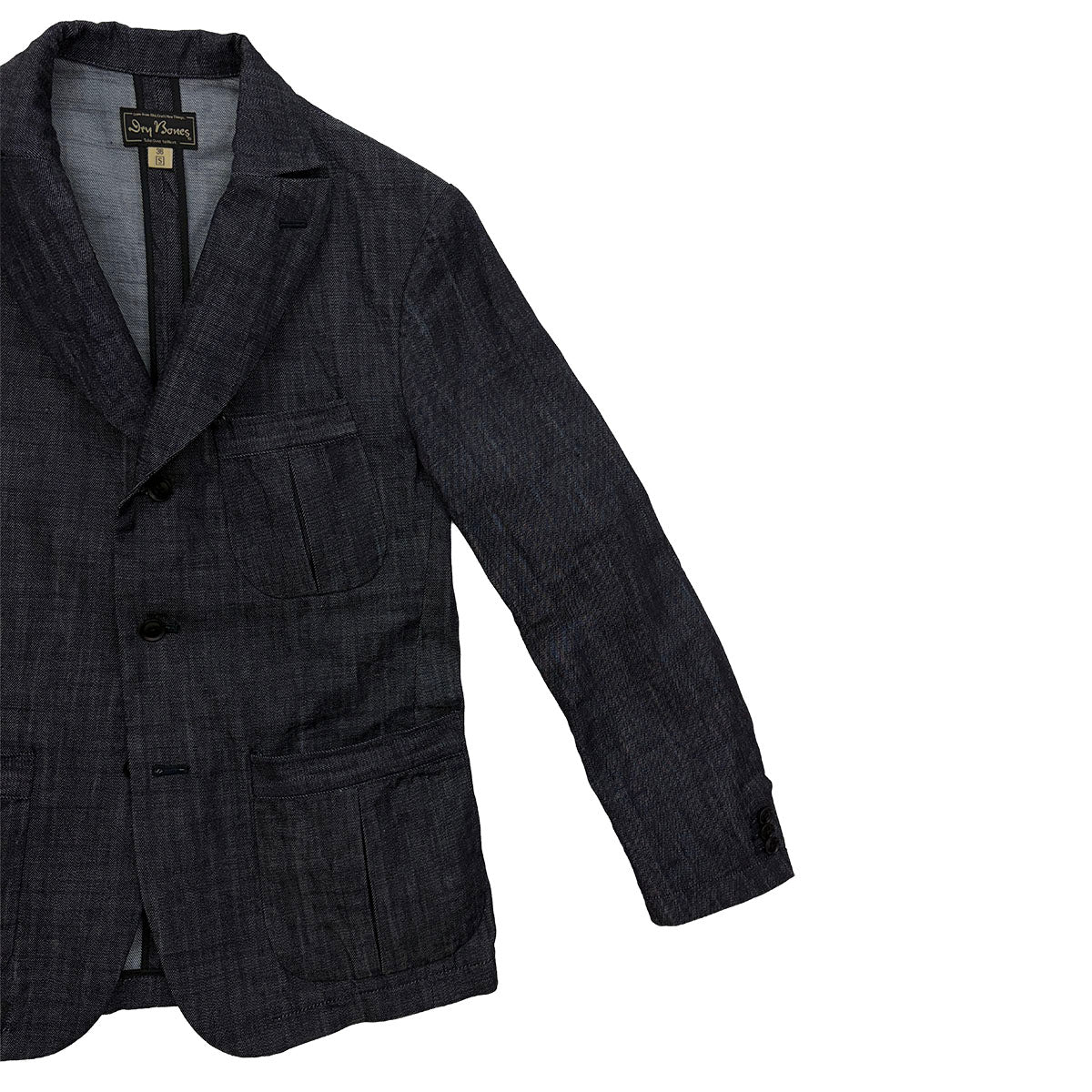 Denim Peaked lapel Jacket