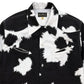 Print Flannel Western Open Shirt“HOLSTEIN”
