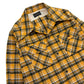 Cotton Viyella 2 Flap Work Open Shirt