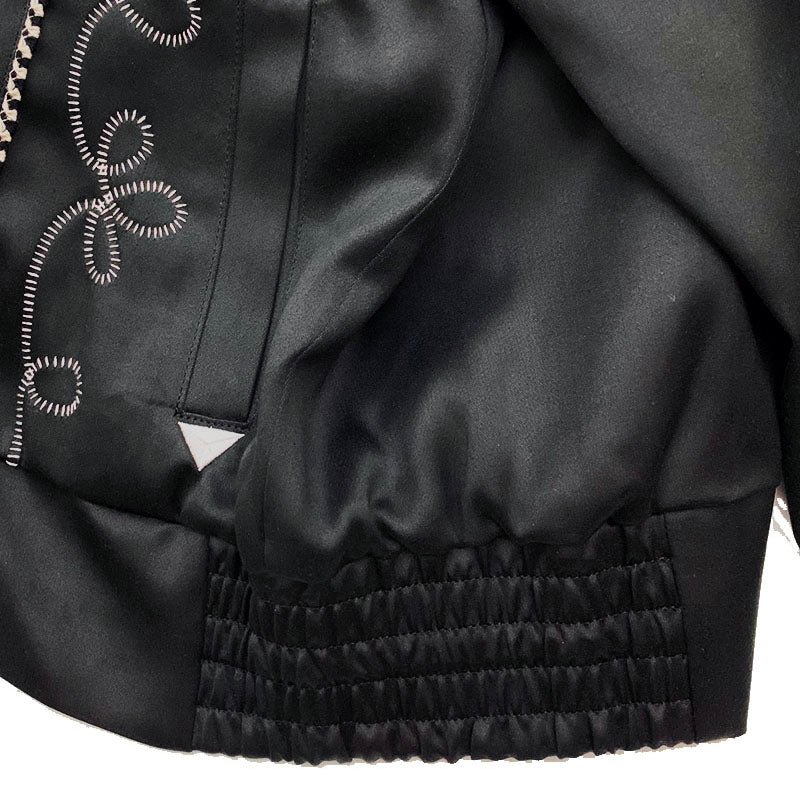 Western Style Satin Jacket