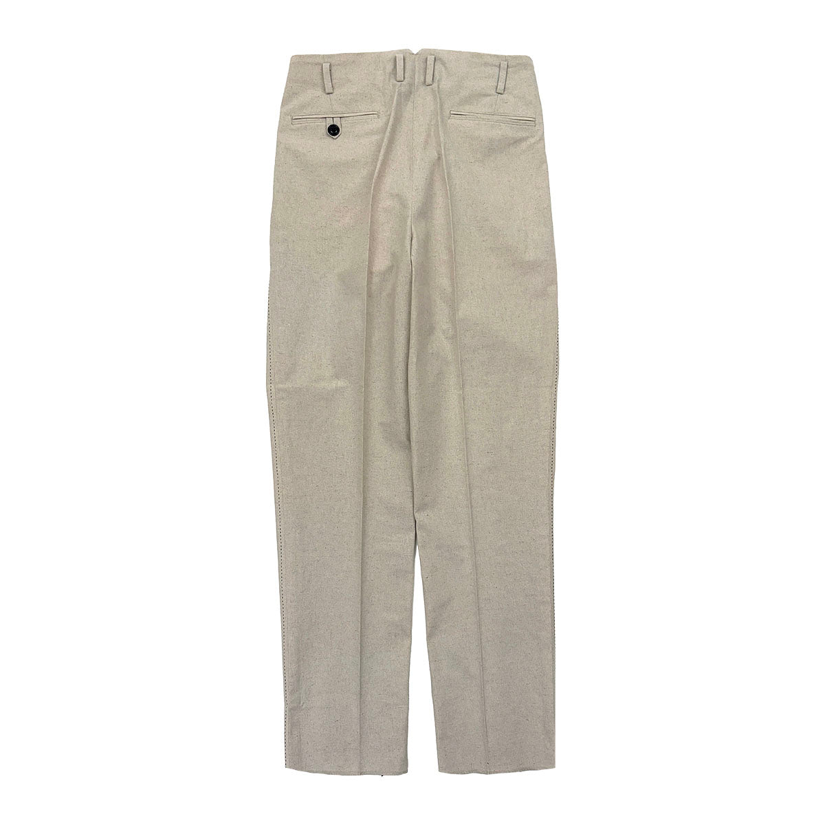 Hand Stitched Two Tuck Trousers