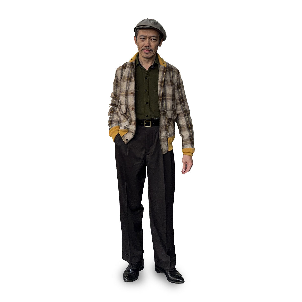 Ombre Check Sport Jacket