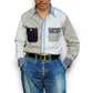 End of Day Stripe Work Shirt