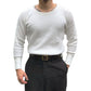 L/S Waffle Crew Neck Shirt