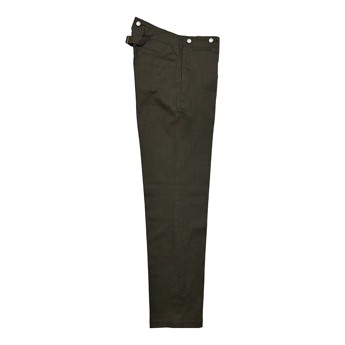 High Back Linen Work Trousers