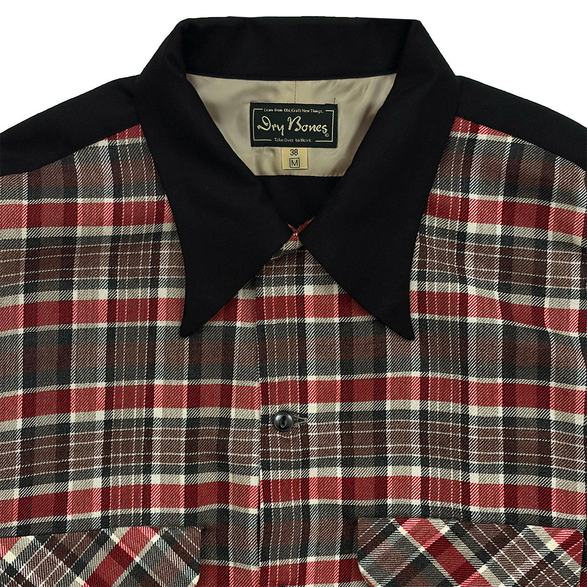 Wool 2tone Gaucho Shirt
