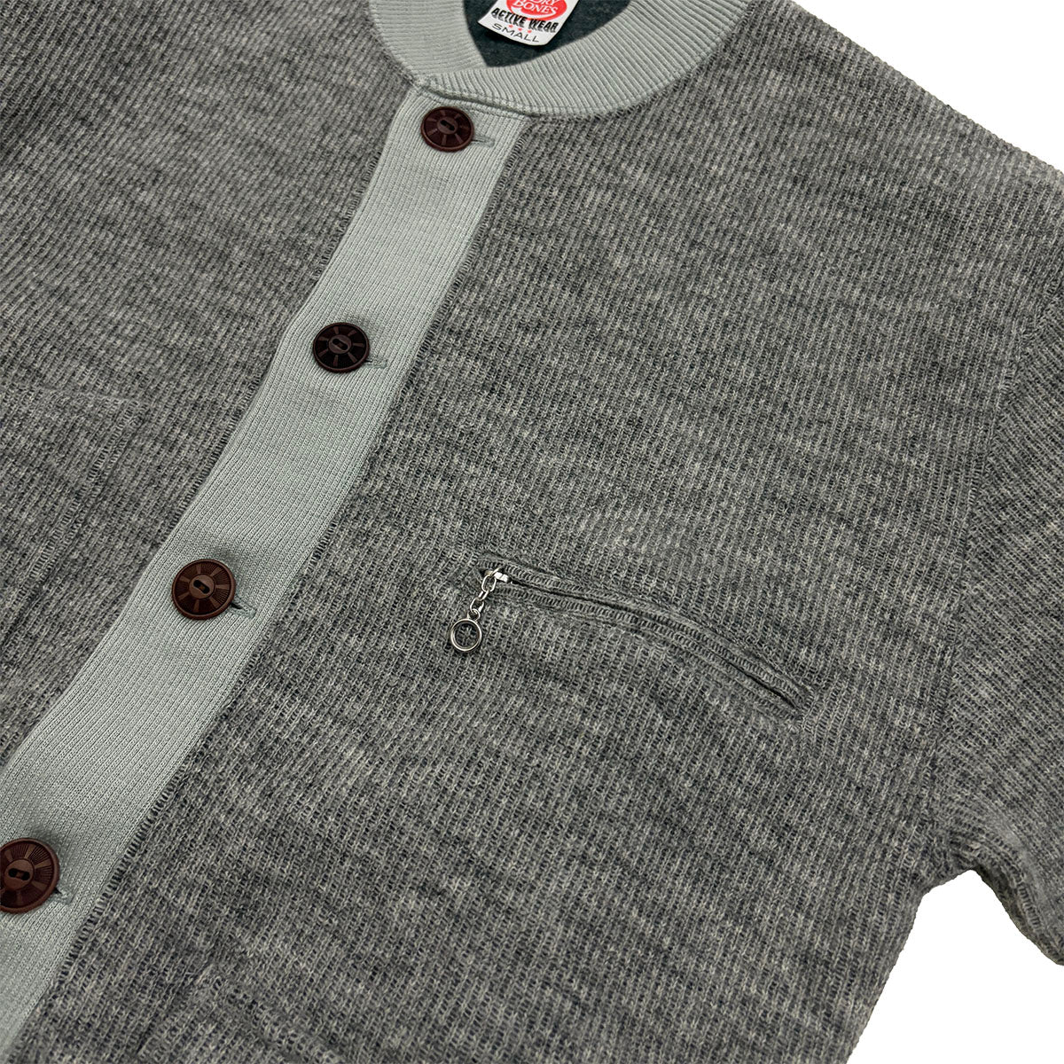 Asymmetry Pocket Knit Jacket