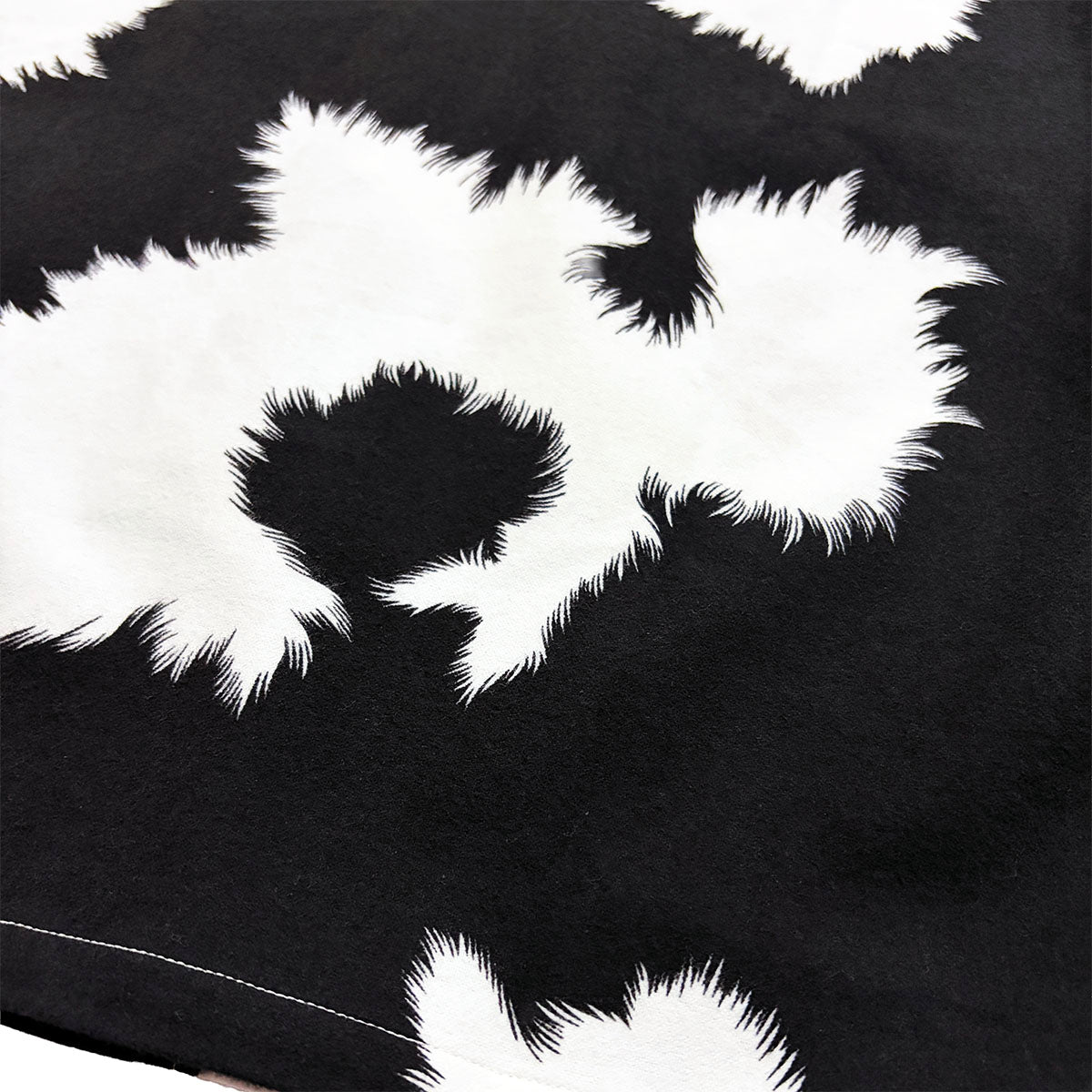 Print Flannel Western Open Shirt“HOLSTEIN”