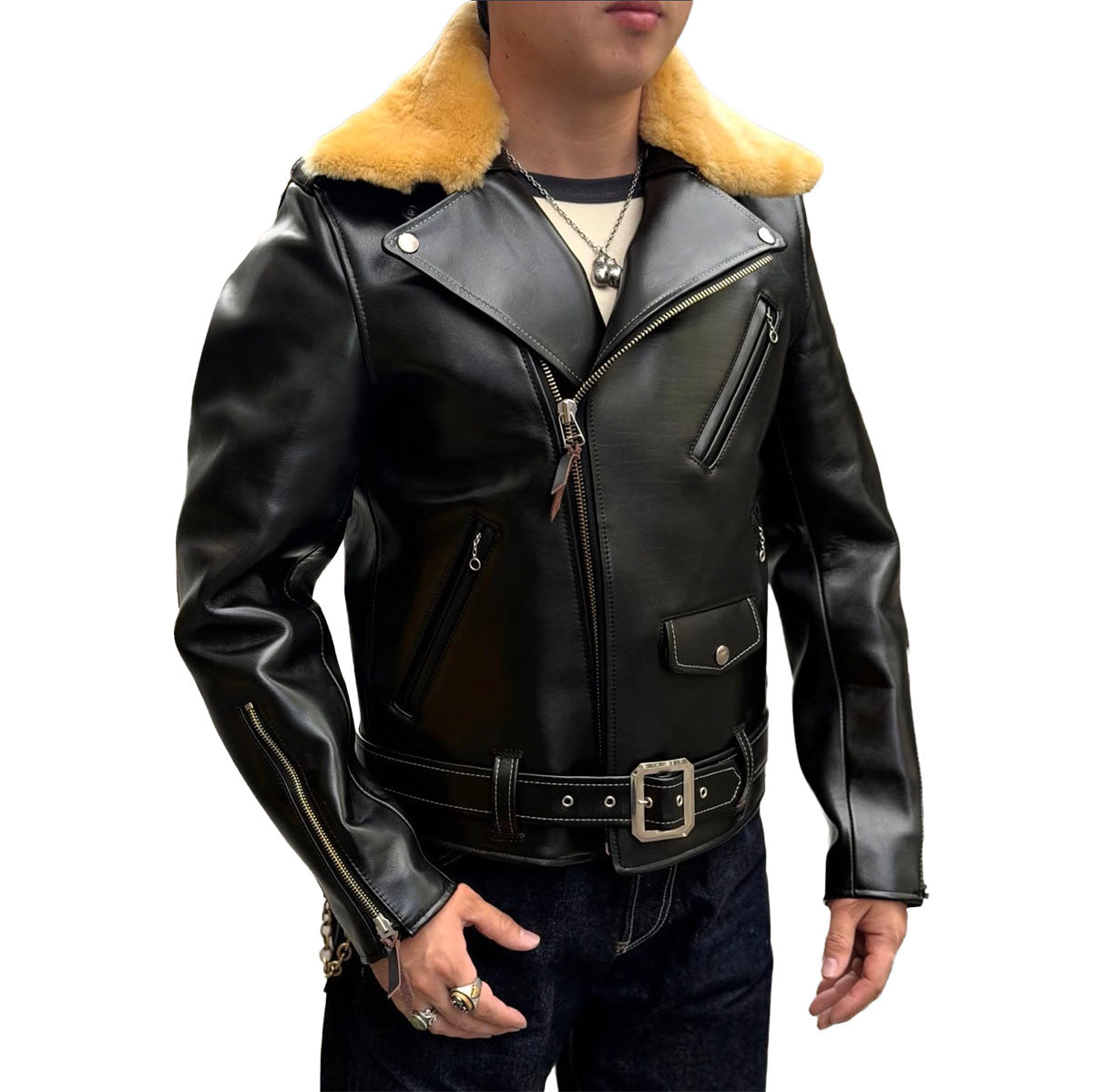 ジャケット・アウター Dry Bones Horse Hide Motorcycle Jacket Horse Hide Motorcycle Jacket – Dry Bones Online Shop