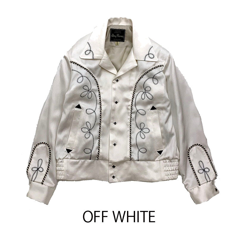ドライボーンズ　ジャケット Western Style Satin Jacket – Dry Bones Online Shop