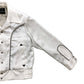 Western Plain Style Satin Jacket
