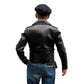 Single Leather Sport Jacket