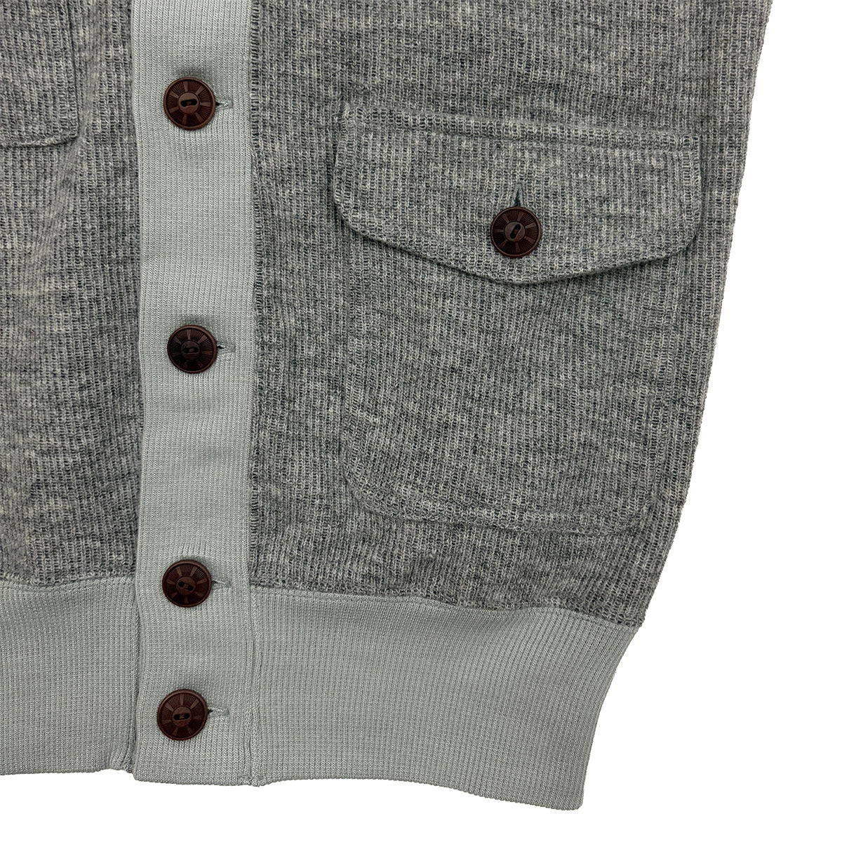 Asymmetry Pocket Knit Jacket