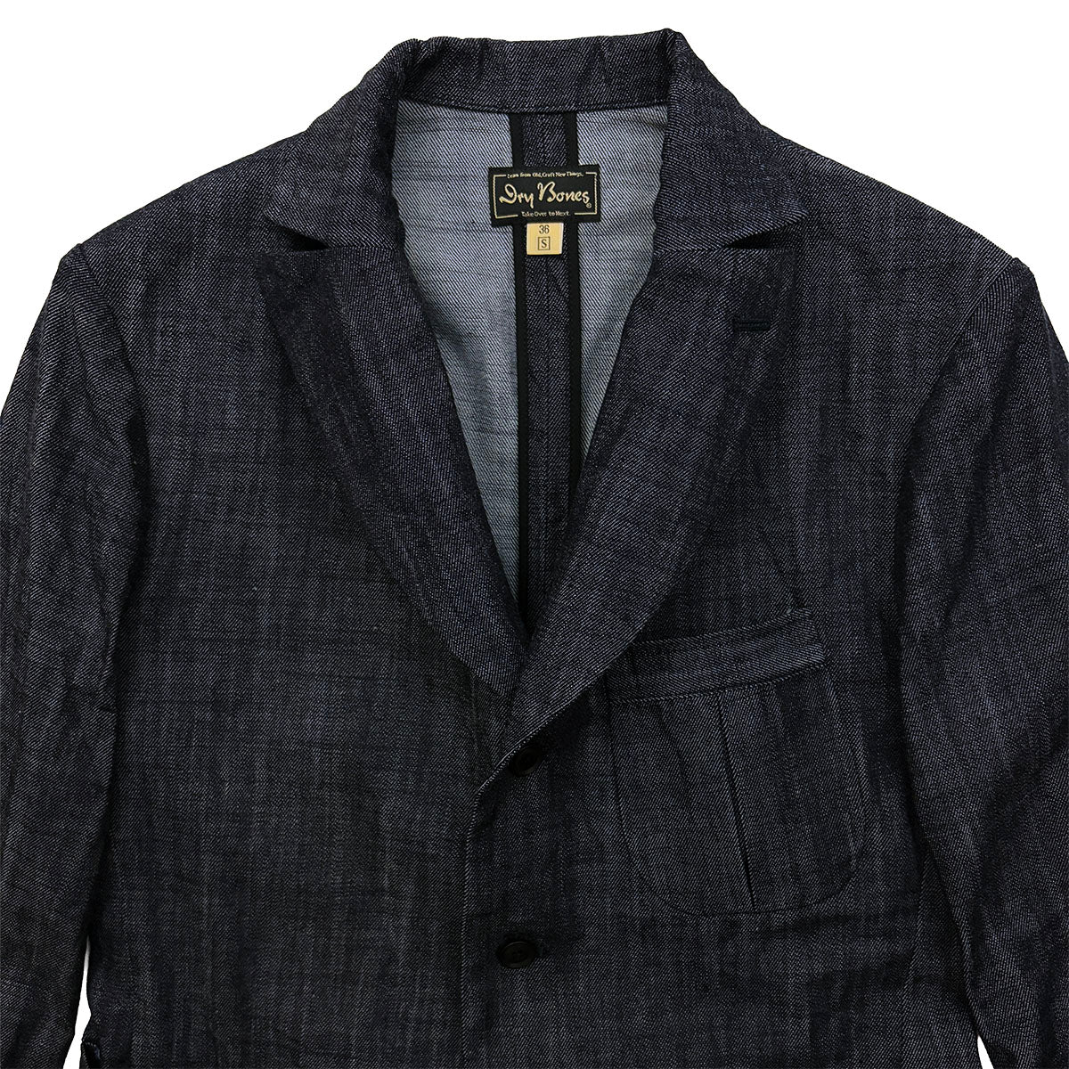 Denim Peaked lapel Jacket