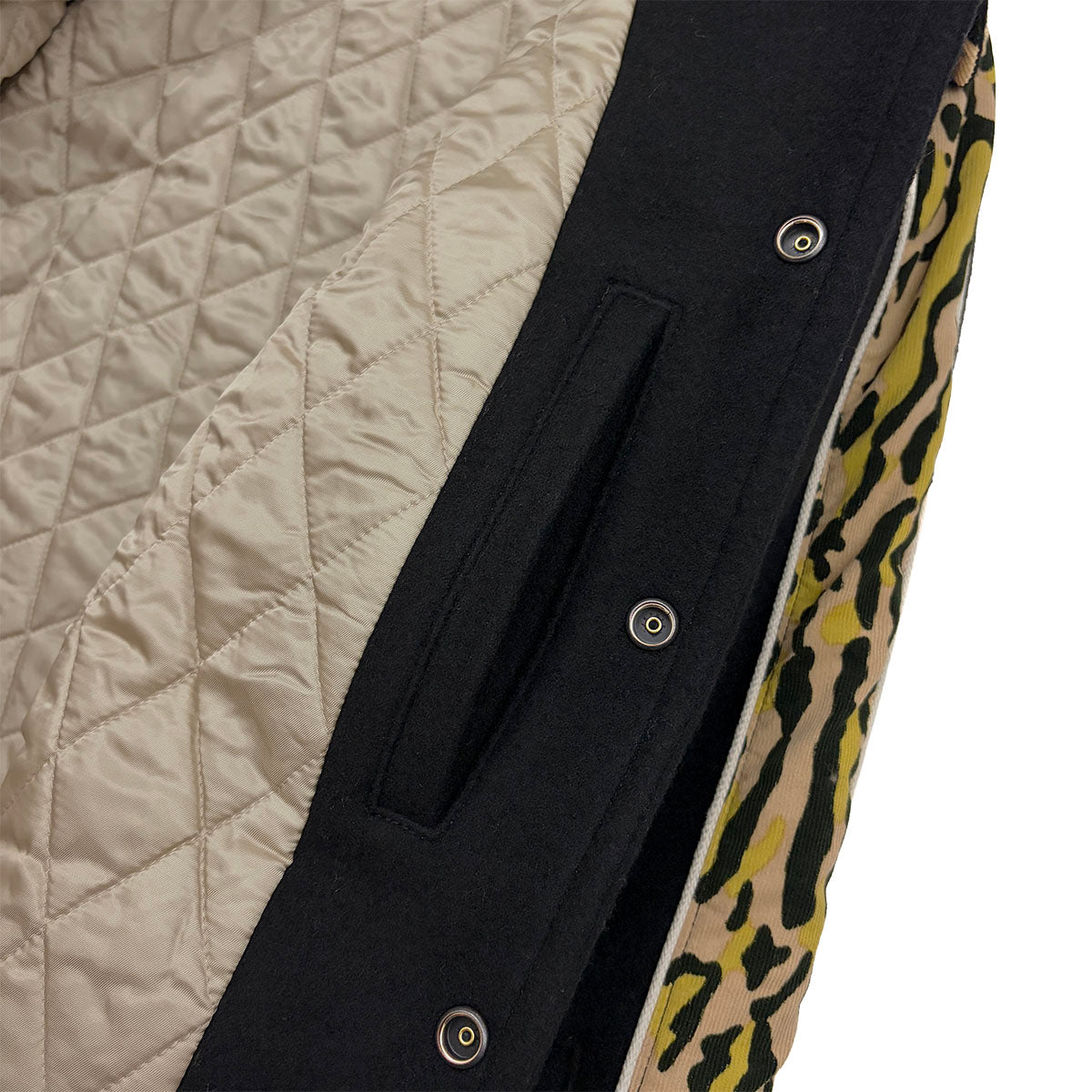 Solid Piping Car Coat