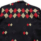 Border Argyle Gabardine Jacket
