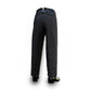 High Back Black Chambray Work Trousers 