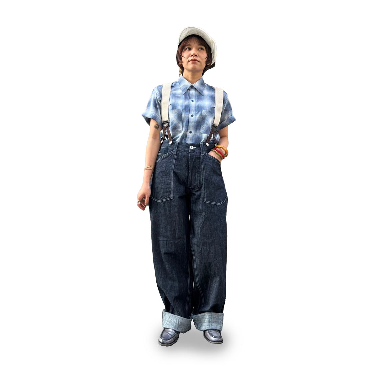 Army Denim Work Trousers