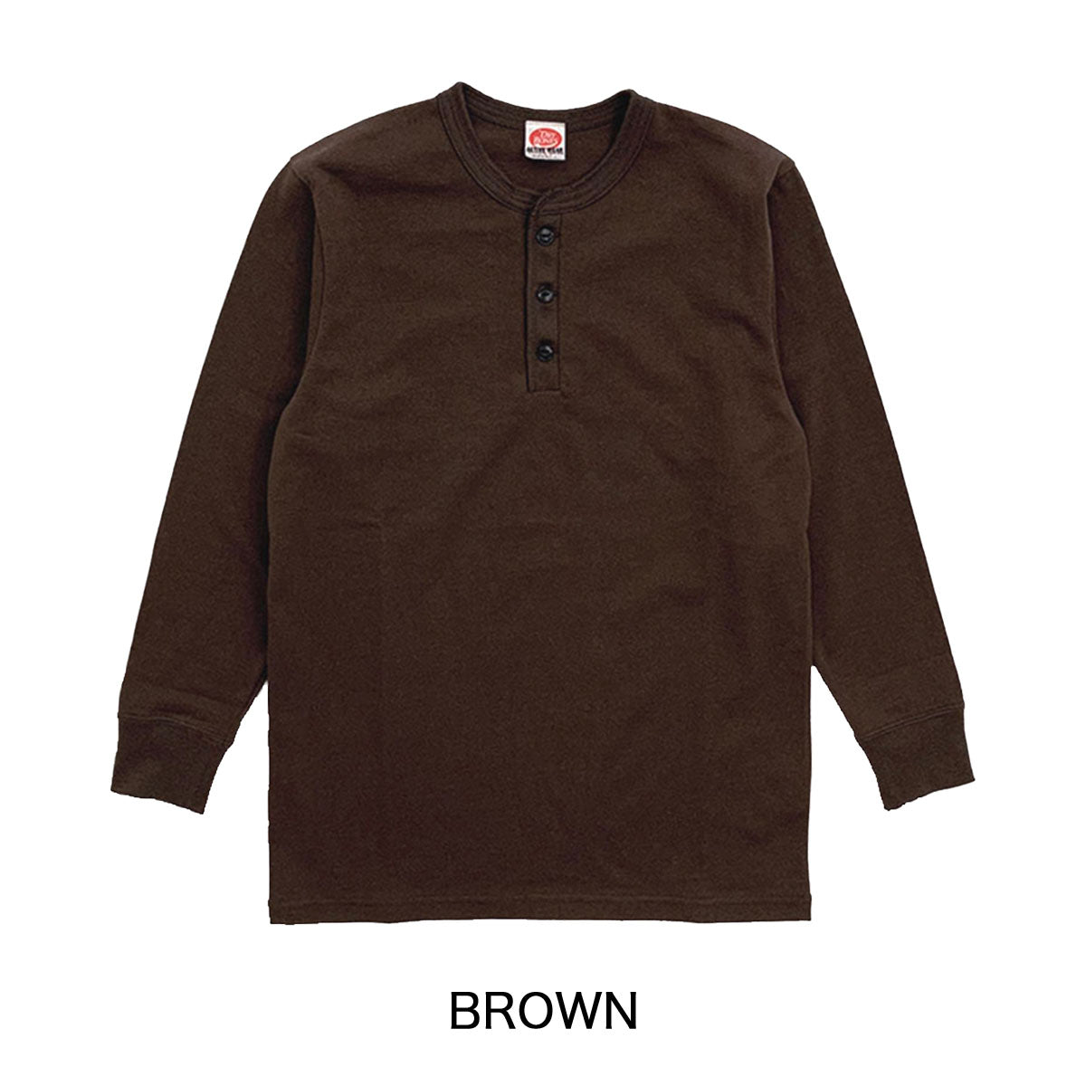 L/S Henley Neck Shirt