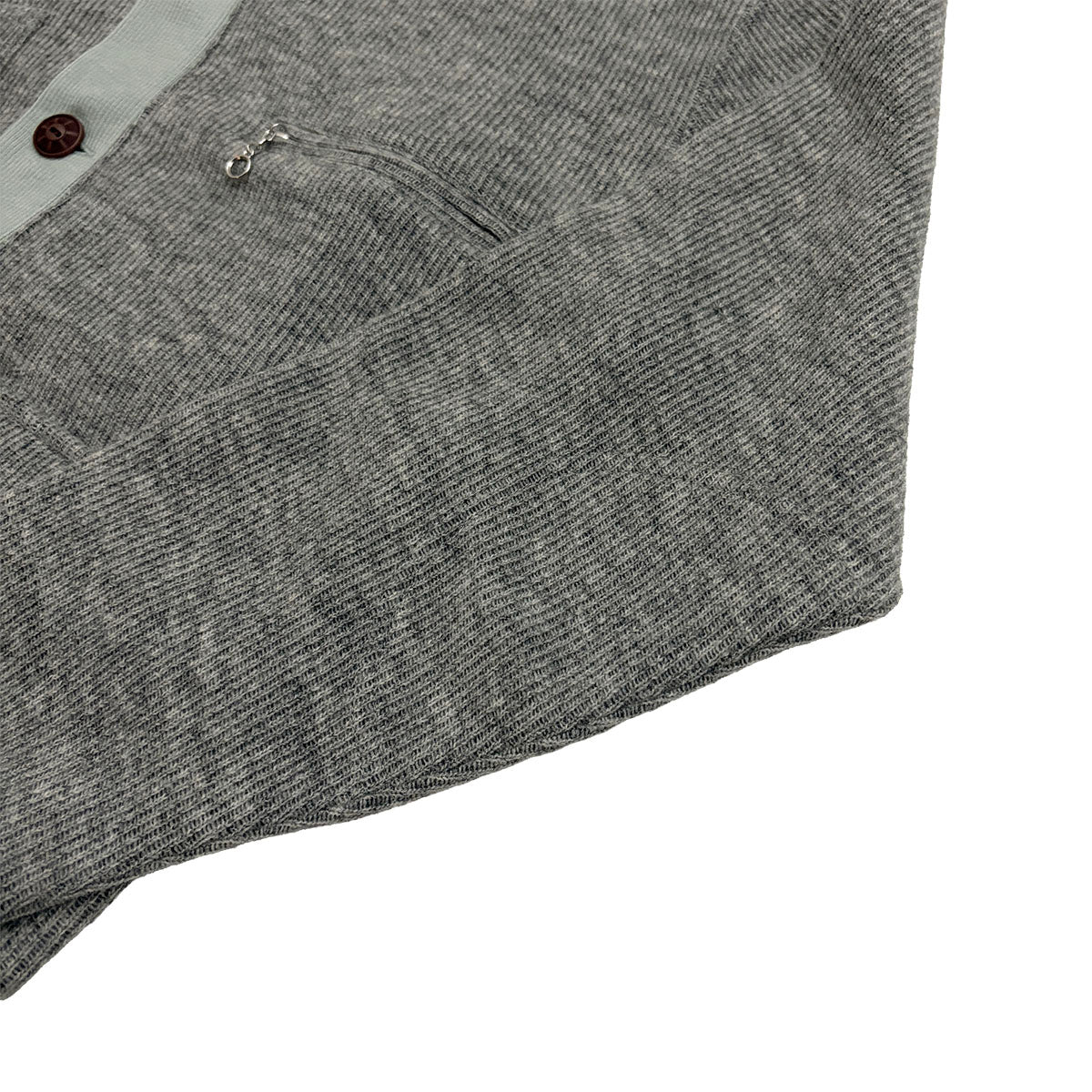Asymmetry Pocket Knit Jacket