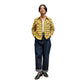Cotton Viyella 2 Flap Work Open Shirt