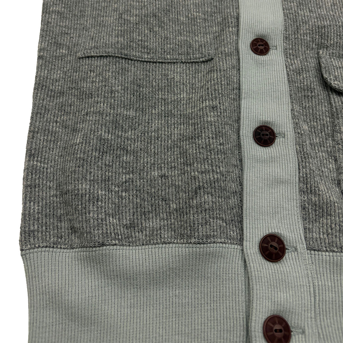 Asymmetry Pocket Knit Jacket