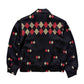Border Argyle Gabardine Jacket