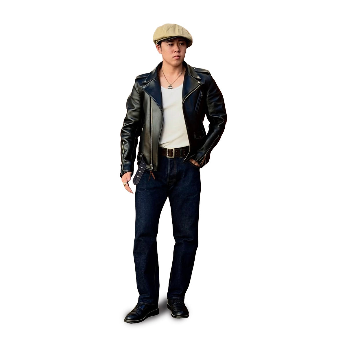 Horse Hide Motorcycle Jacket