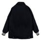 Solid Piping Car Coat
