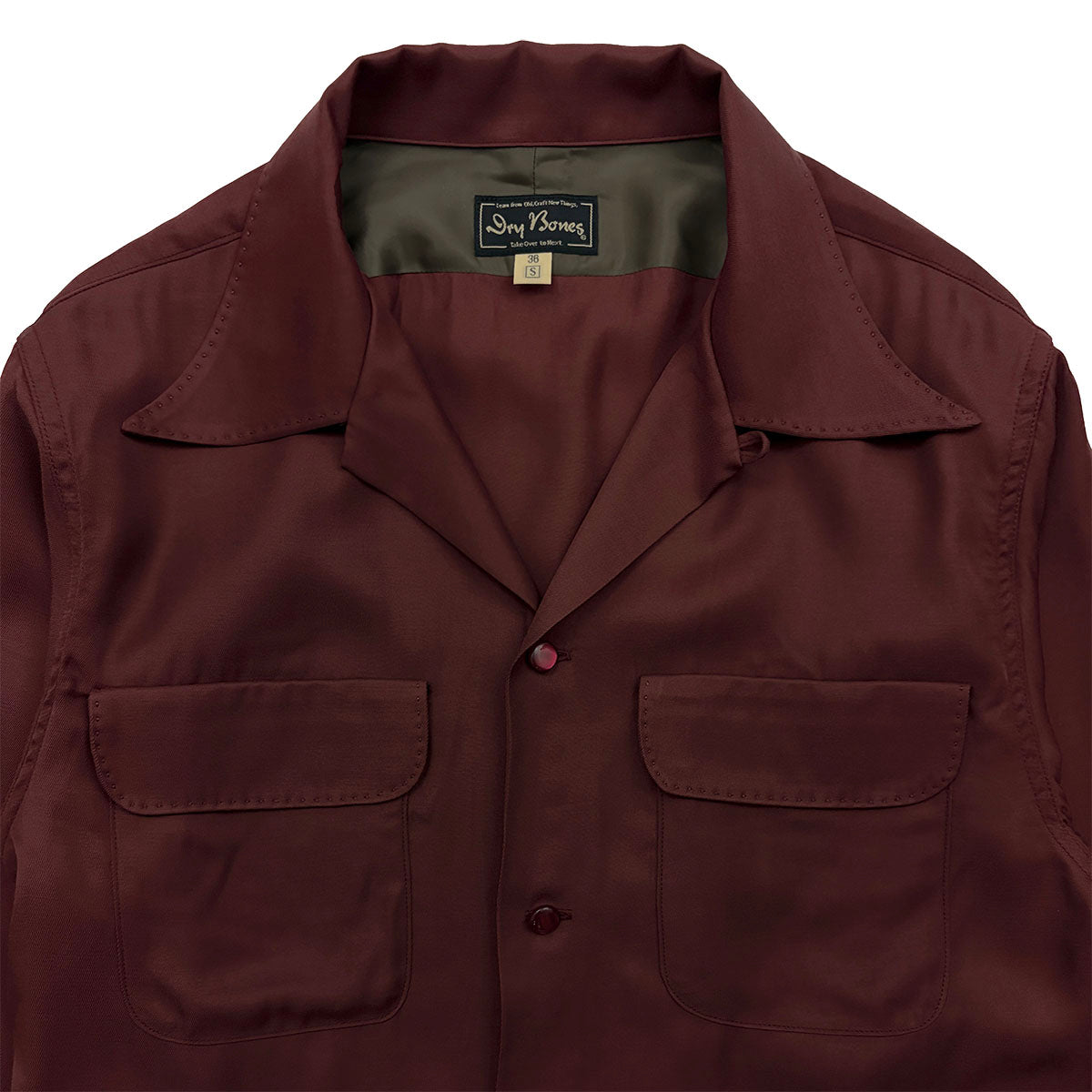 Hand Stitch Open Shirt