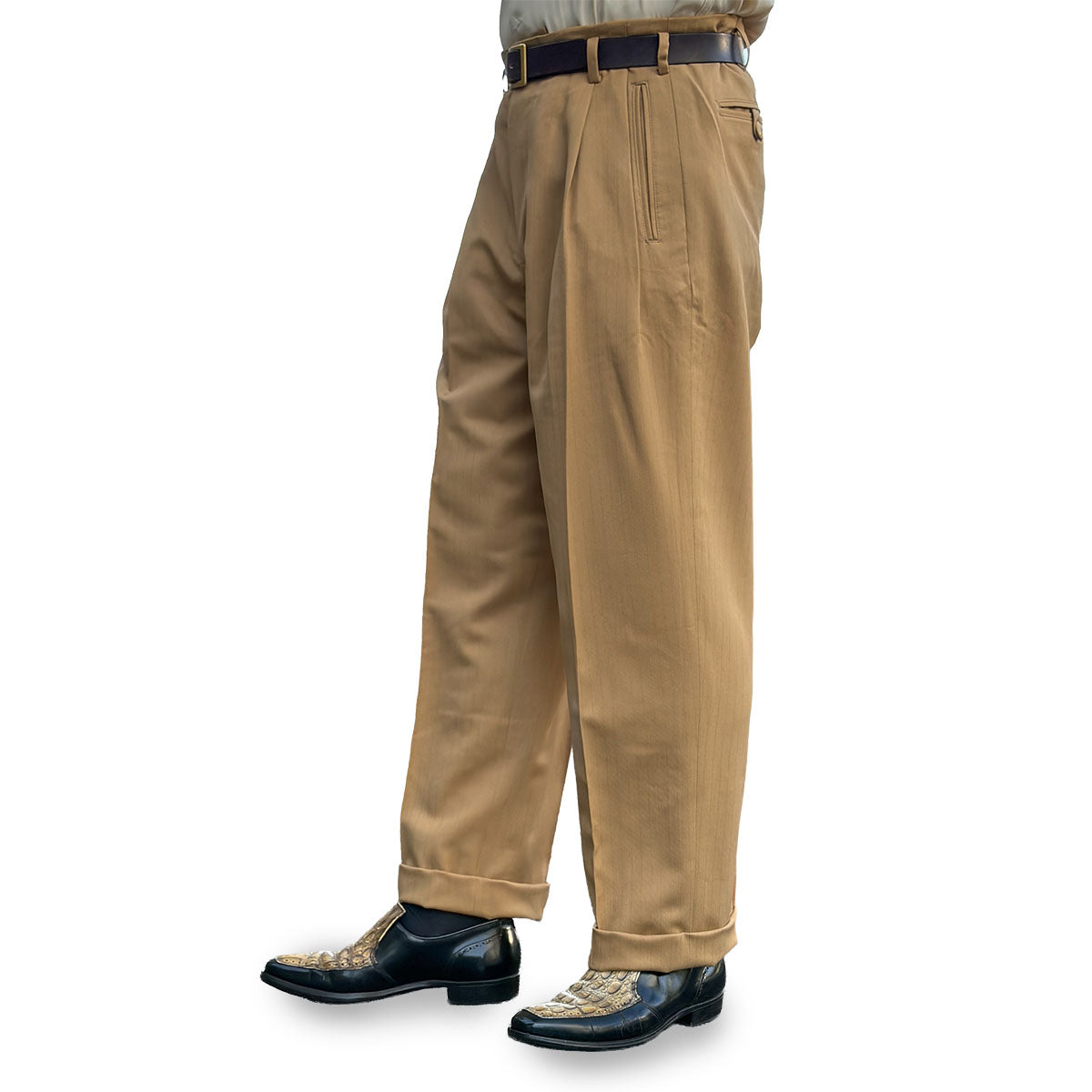 Glitter Two Tuck Trousers