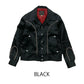 Western Plain Style Satin Jacket