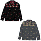 Border Argyle Open Shirt