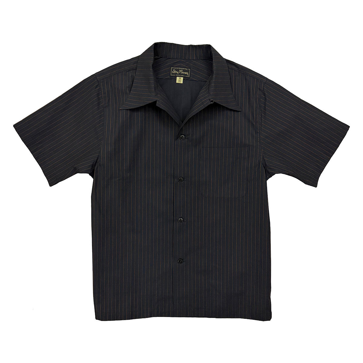 S/S Dobby Stripe Open Shirt
