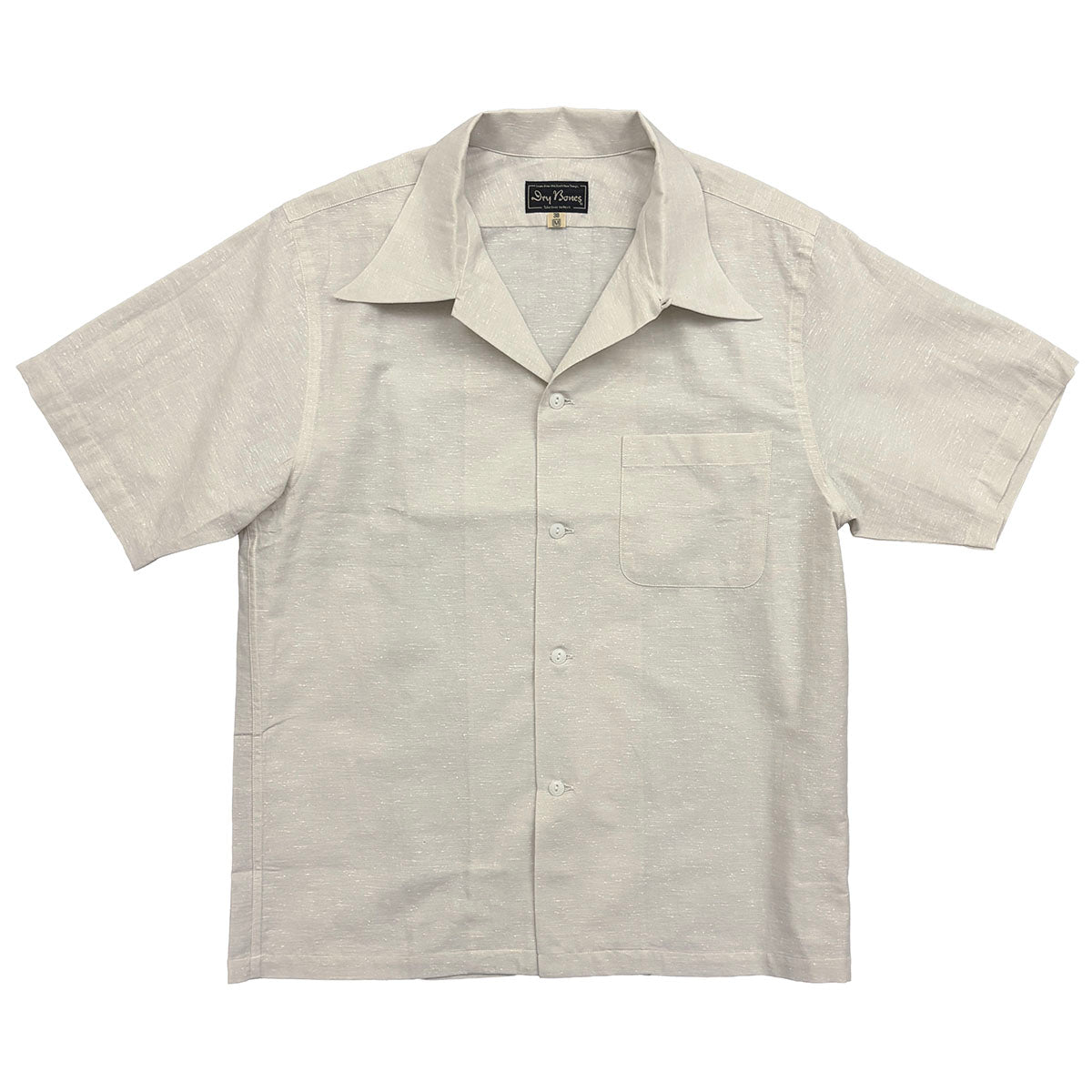 S/S Linen Open Shirt