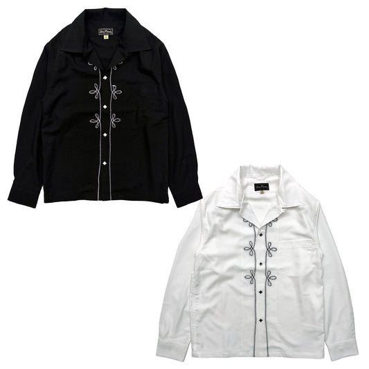 Embroidered Open Shirt “WESTERN”