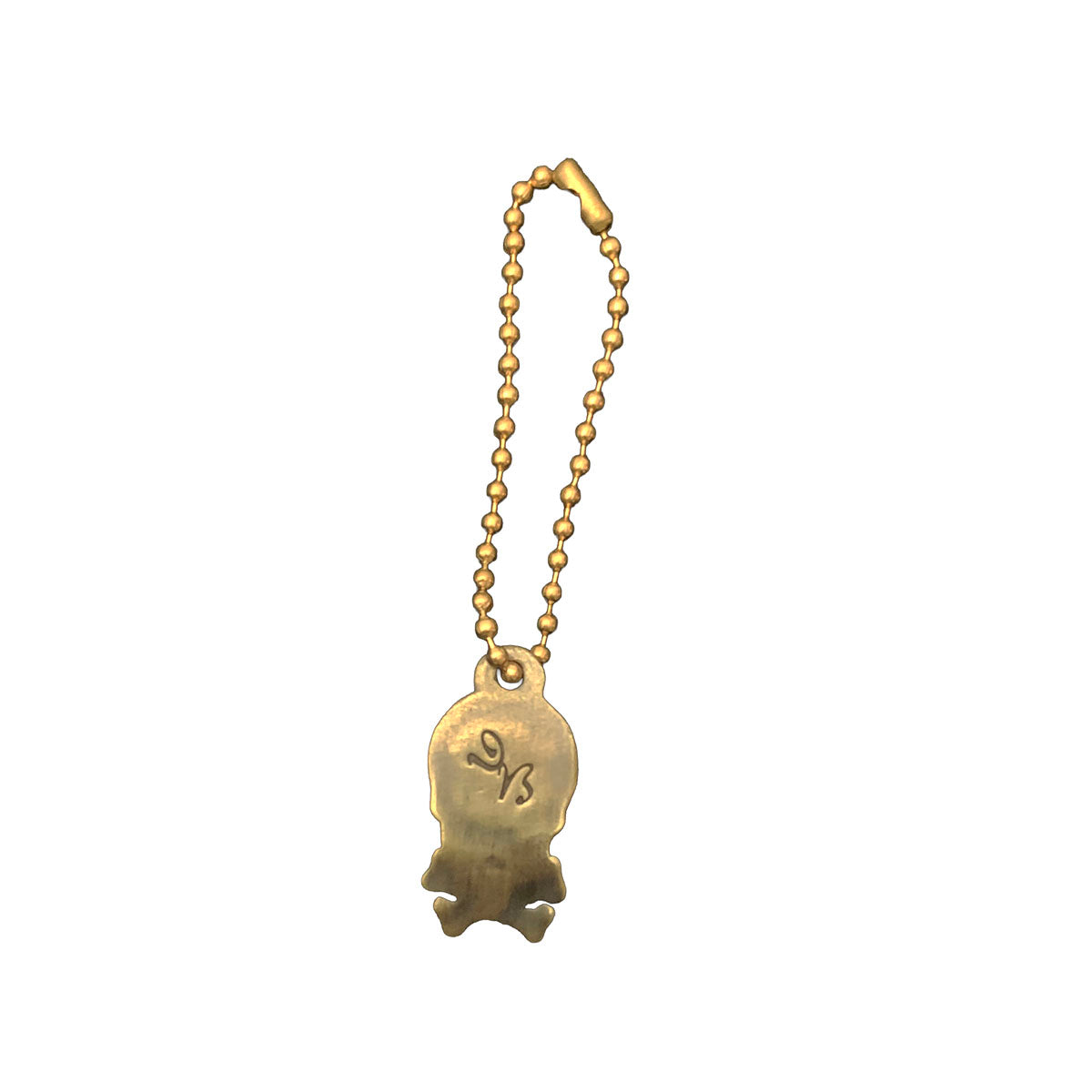 Brass Skull Charm