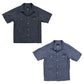 S/S Chambray Open Work Shirt