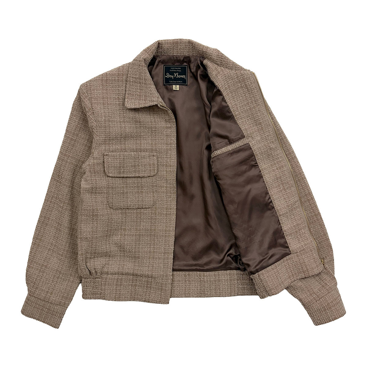 Gold Glitter 2flap Sport Jacket
