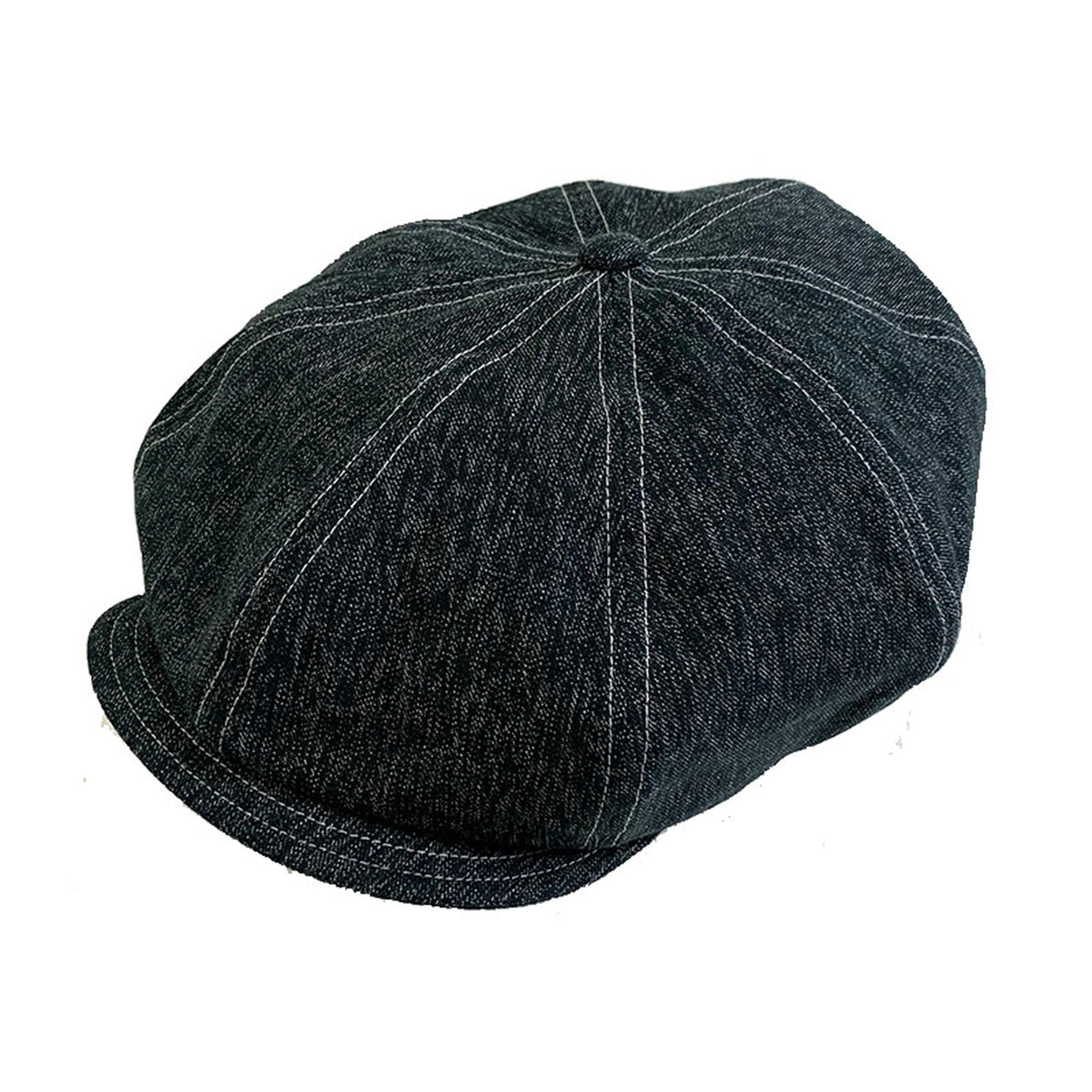 Black Chambray Casquette