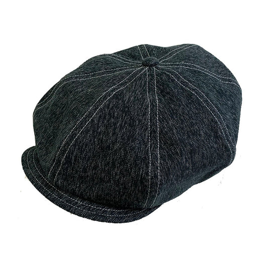 Black Chambray Casquette